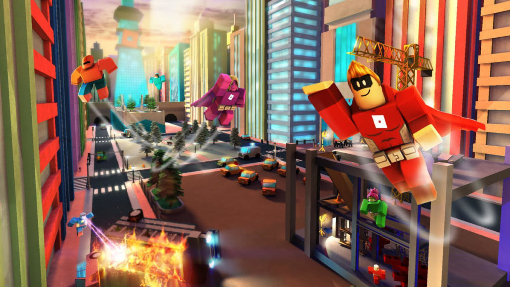 Супер герои Roblox